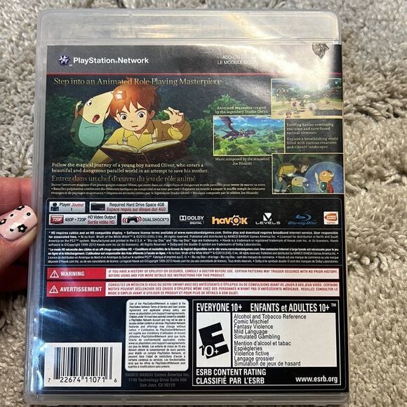 Ni No Kuni: Wrath of the White Witch,
Bandai Namco, Playstation 3 - Picture 3 of 5